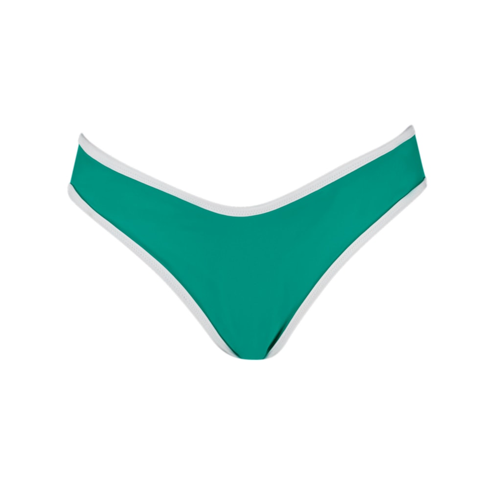 PUMA SWIM WMN CONTOUR REVERSIBLE BRIEF Bikini Női alsó green-pink