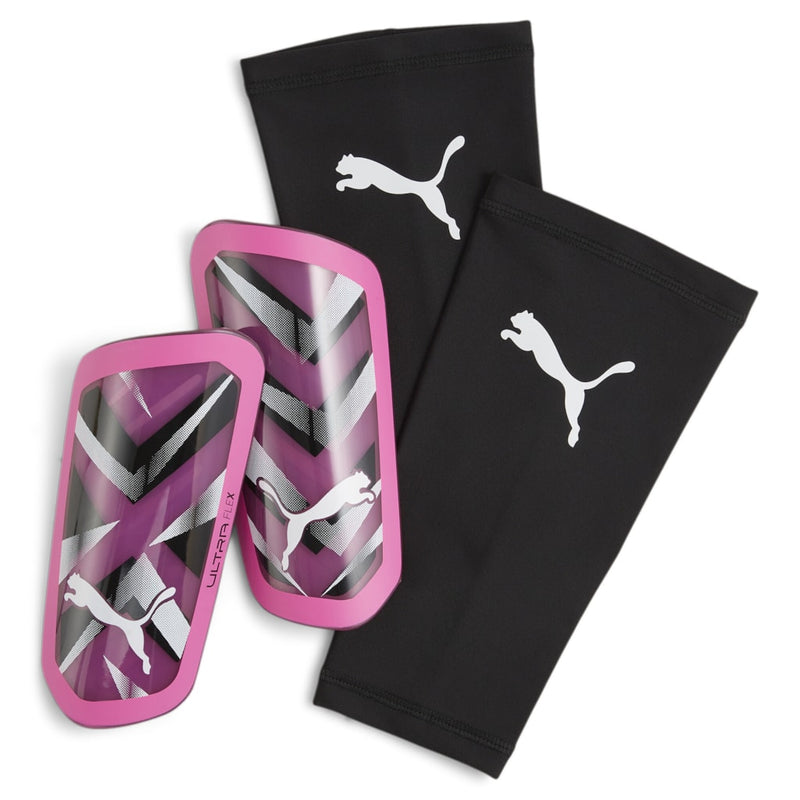 ULTRA Flex Sleeve Sípcsontvédő Poison Pink - PUMA White