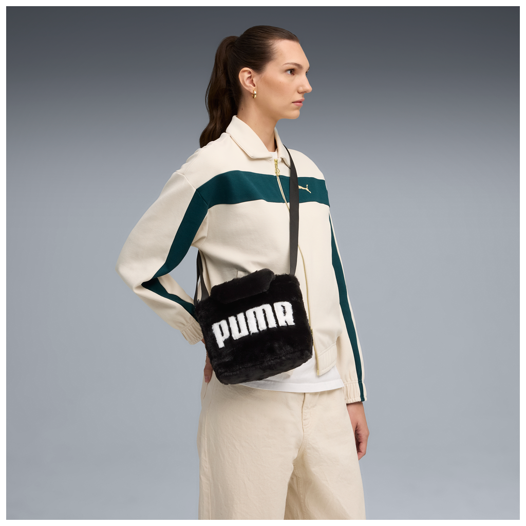 UP FAUX FUR Mini Shopper Bag