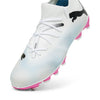 FUTURE 7 MATCH FG AG Jr. football cipő Puma White-Puma Pink