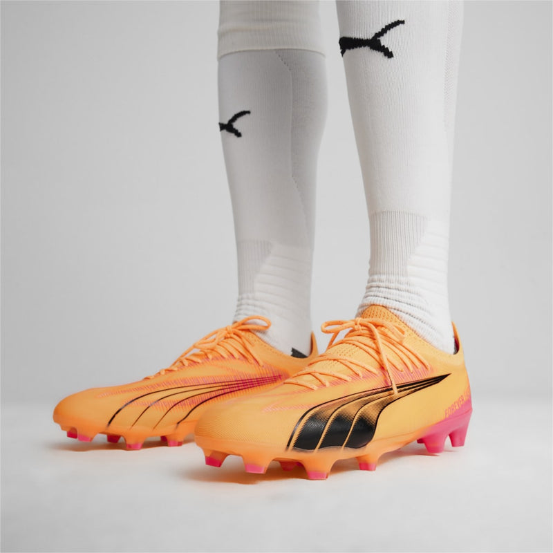 ULTRA ULTIMATE FG AG football cipő Sun Stream-Puma Black-Sunset Glow