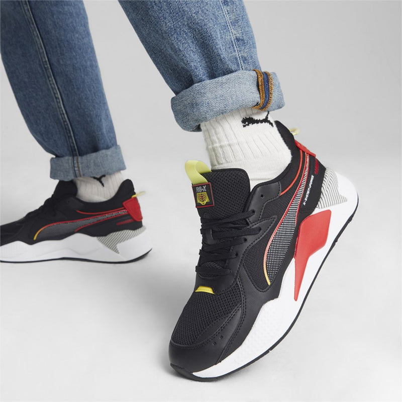 RS-X 3D férfi sneaker cipő Puma Black-Puma Red
