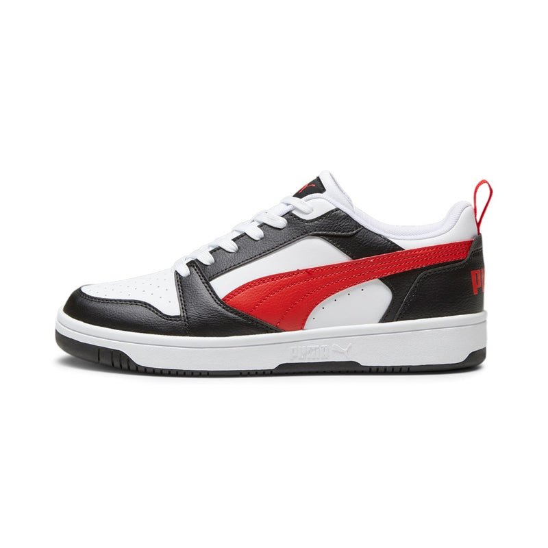 Rebound v6 LOW sneaker cipő Puma White-For All Time Red-Puma Black