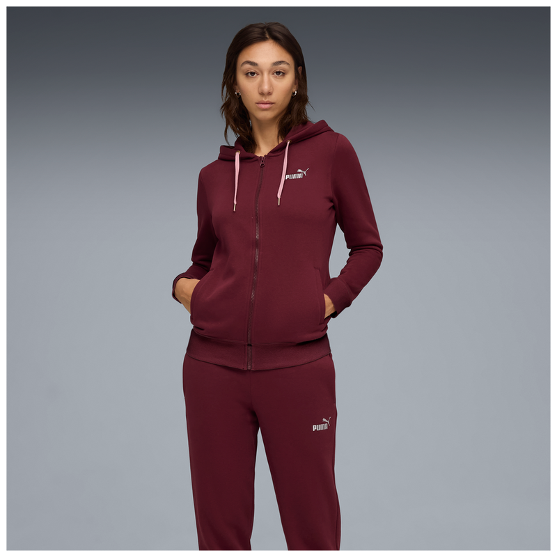 Metalic HOODED sweet suit FL