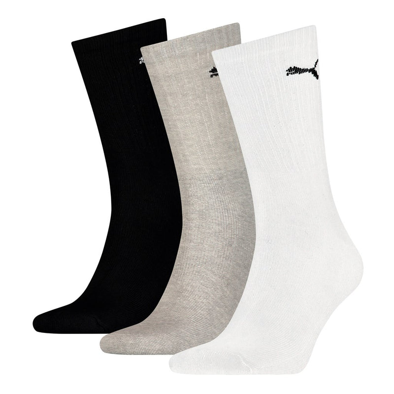 Puma Sport socks 3-pack white-grey-black sportzokni