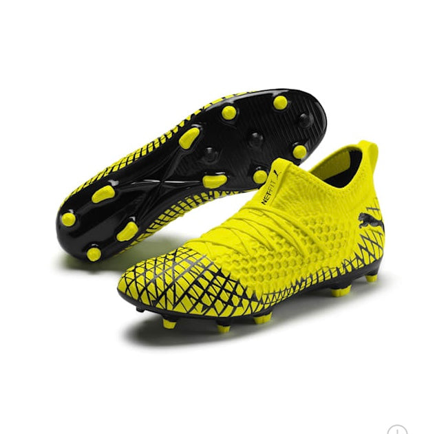 FUTURE 4.3 NETFIT FG AG football cipő Yellow Alert-Puma Black - Teamsport & Lifestyle