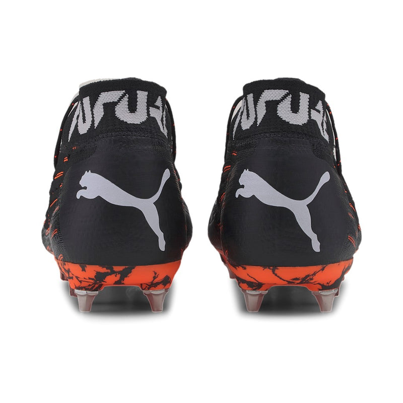 FUTURE 6.1 NETFIT MxSG football cipő Puma Black-Puma White-Shocking Orange