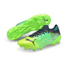 ULTRA 1.3 FG AG football cipő Green Glare-Elektro Aqua