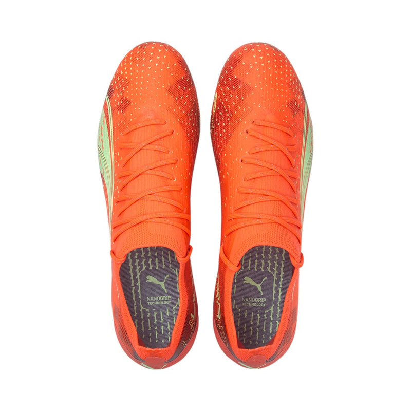 ULTRA ULTIMATE MxSG éles football cipő Fiery Coral-Fizzy Light