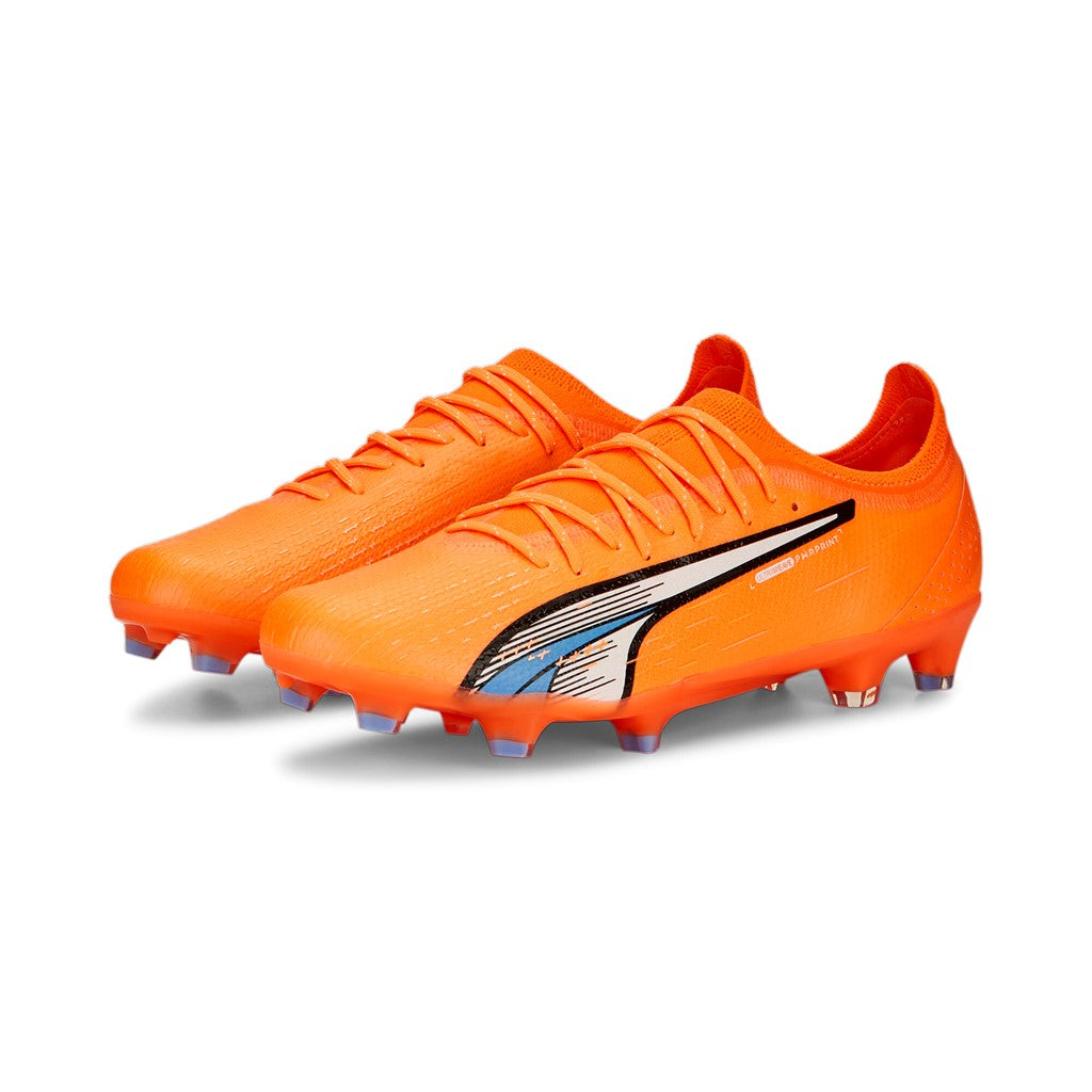 ULTRA ULTIMATE FG AG football cipő Ultra Orange-Puma White