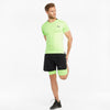 Train Evoknit 5' 2in1 Short férfi fitness-futó rövid nadrág Puma Black-Green Glare