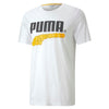 Puma Club Graphic Tee unisex póló Puma White