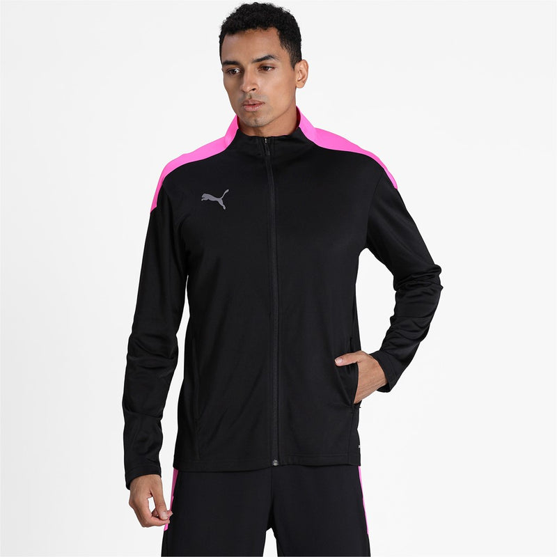 ftblNXT Track Jacket Puma Black-Luminous Pink