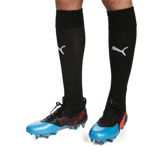 PUMA ONE 19.1 Mx SG cipő Bleu Azur-Red Blast-Puma Black