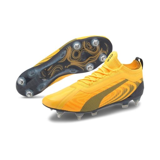PUMA ONE 20.1 MX SG éles football cipő Ultra Yellow-Puma Black
