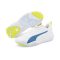 Eliminate Pro kézilabda cipő Puma White-Mykonos Blue-Yellow Alert-Neon Citrus