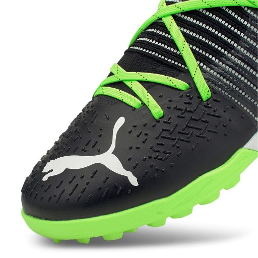 FUTURE Z 1.2 Pro Cage TT football cipő műfűre Puma Black-Green Glare-Puma White