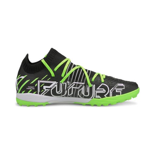 FUTURE Z 1.2 Pro Cage TT football cipő műfűre Puma Black-Green Glare-Puma White