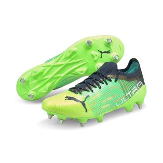   ULTRA 1.3 MxSG éles football cipő Green Glare-Elektro Aqua-Spellbound