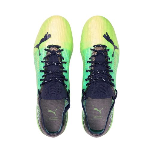 ULTRA 1.3 MxSG éles football cipő Green Glare-Elektro Aqua-Spellbound
