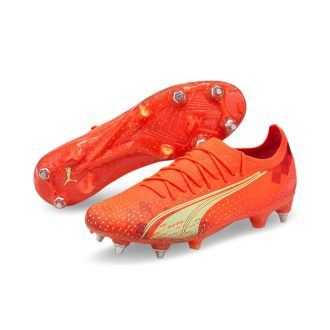   ULTRA ULTIMATE MxSG éles football cipő Fiery Coral-Fizzy Light