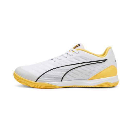 PUMA IBERO IV IT football cipő terembe Puma White-Puma Black-Sun Stream