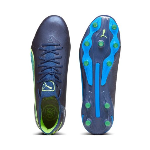 KING ULTIMATE FG AG TOP football cipő Persian Blue-Pro Green