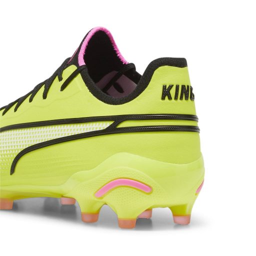 KING ULTIMATE FG AG TOP football cipő Electric Lime-Puma Black