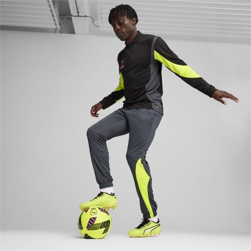 KING ULTIMATE FG AG TOP football cipő Electric Lime-Puma Black