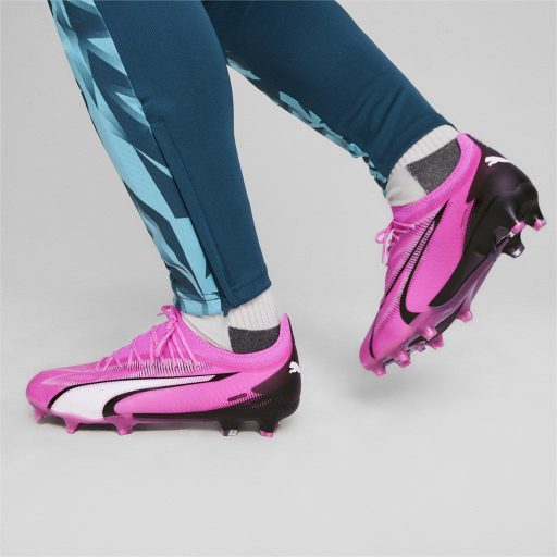 ULTRA ULTIMATE FG AG football cipő Puma White-Poison Pink