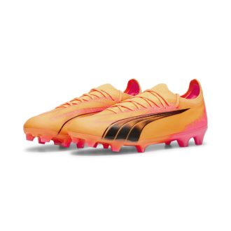   ULTRA ULTIMATE FG AG football cipő Sun Stream-Puma Black-Sunset Glow