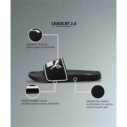 Leadcat 2.0 papucs Puma Black-Puma White