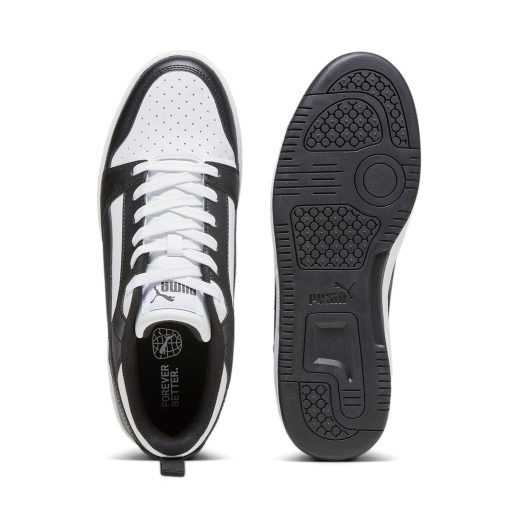 Rebound v6 LOW sneaker cipő Puma White-Puma Black