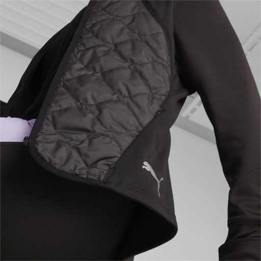 RUN CLOUDSPUN WRMLBL Padded Vest női dzseki mellény Puma Black