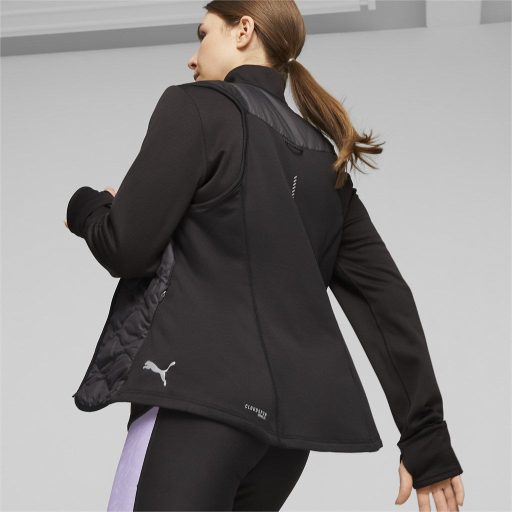 RUN CLOUDSPUN WRMLBL Padded Vest női dzseki mellény Puma Black