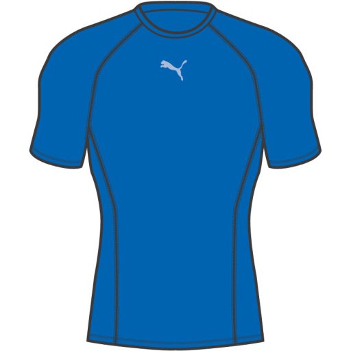 LIGA Baselayer póló SS Electric Blue Lemonade