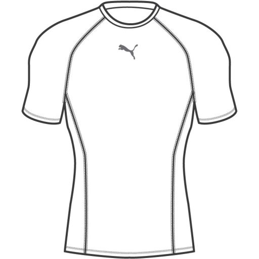 LIGA Baselayer póló SS Puma White