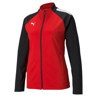   teamLIGA Training Jacket W all zip női melegítő felső Puma Red-Puma Black