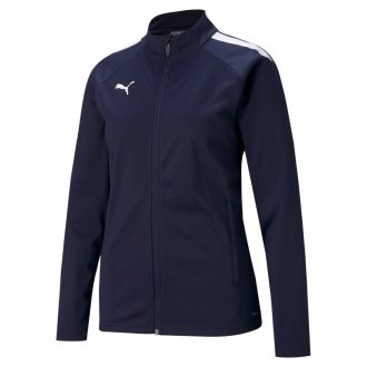   teamLIGA Training Jacket W all zip női melegítő felső Peacoat