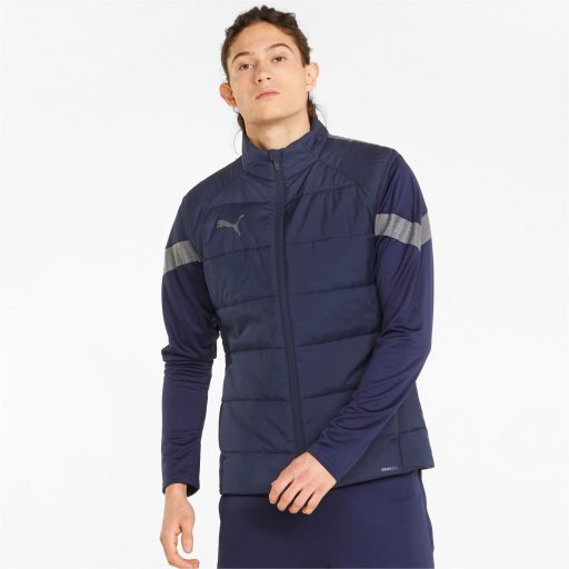 teamLIGA Vest könnyű steppelt unisex sport mellény Peacoat