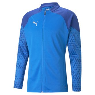 teamCUP Training Jacket ffi felső Electric Blue-Lemon