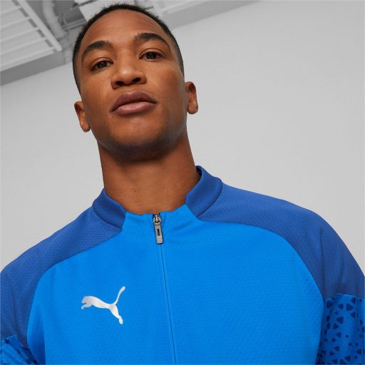 teamCUP Training Jacket ffi felső Electric Blue-Lemon