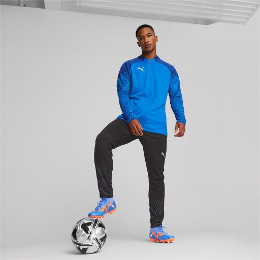 teamCUP Training Jacket ffi felső Electric Blue-Lemon