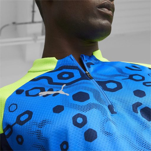 IndividualCUP 1/4 Zip Top ffi felső Parisian Blue