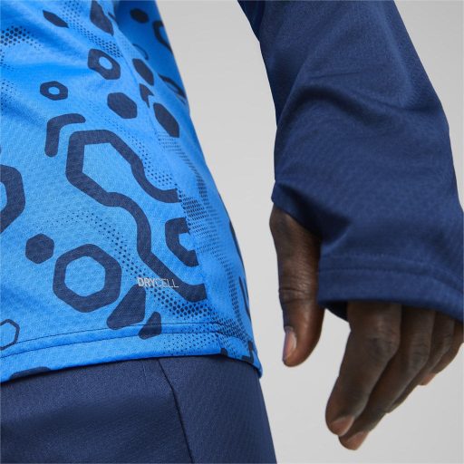 IndividualCUP 1/4 Zip Top ffi felső Parisian Blue