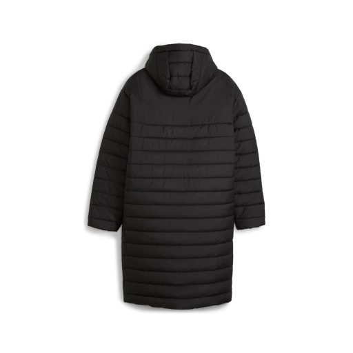 teamFINAL Bench Jacket Hosszú unisex kabát Puma Black-Puma White
