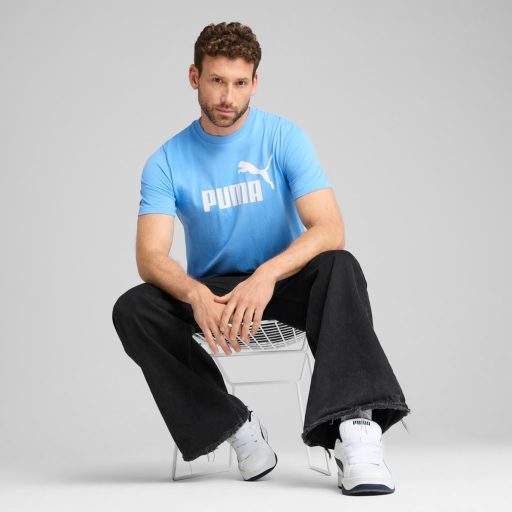 ESS No. 1 Logo Tee (s) férfi póló Team Light Blue