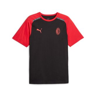   ACM Casuals Tee  AC Milán Póló For All Time Red-ACM-Puma Black