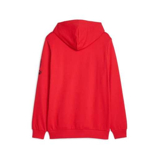 ACM FtblCore Graphic Hoody AC Milán Hoody For All Time Red-ACM-Puma Black